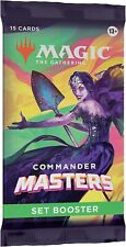 Magic: The Gathering Commander Masters Set Booster - Englische Version - NEU OVP