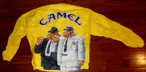 Camel Cigarettes Yellow Tyvex Jacket Windbreaker XL. New. - Picture 1 of 6