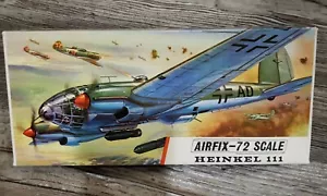 Airfix 1:72 Heinkel 111 Kit No. 484 1960's Model Airplane Kit Sealed Bag - Picture 1 of 14