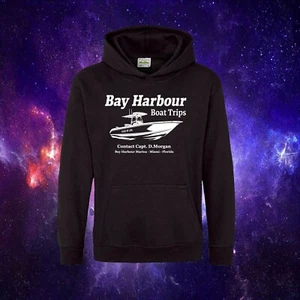 Bay Harbour Bootsfahrten Dexter TV-Show inspiriert Geschenk Kinder/Erwachsene Hoodie Kapuze - Bild 1 von 2
