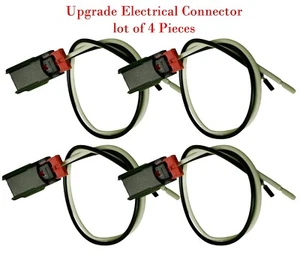 4 x Upgrade Connector of ABS Wheel Speed Sensor Front Rear Fits Chrysler Dodge - Picture 1 of 5