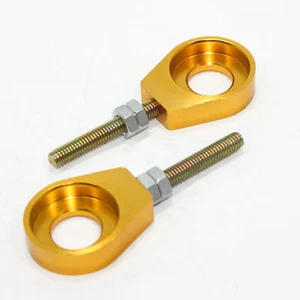 Gold 15mm 76mm Chain Adjuster BoltsTensioner PIT PRO Trail Quad Dirt Bike ATV - Imagen 1 de 2