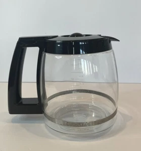 Cuisinart 12 Cup Coffee Carafe Replacement Black And Stainless Steel - Picture 1 of 6