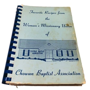 Favorite Recipes Chowan Baptist Association WMU Womens Missionary Union Cookbook - Picture 1 of 19