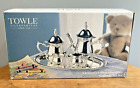Towle Silversmiths Children's 5 Piece Silverplate Coffee & Tea Set Never Used