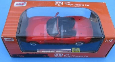 Vehículo Dodge Concept Anson 1:18 1997 fundido a presión nuevo en caja naranja Foto 1 de 4