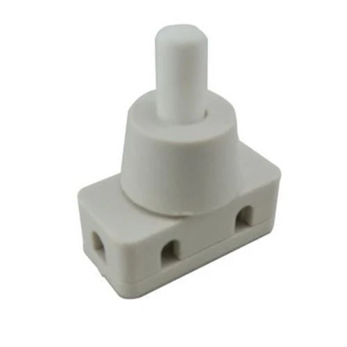 1 X Table Lamp Switch (SPST) Latching Push Button Switch, Panel Mount, 250V a - Image 1 of 1