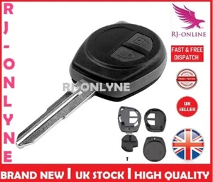 2 TASTEN FERNBEDIENUNG SCHLÜSSELHÜLLE FÜR SUZUKI IGNIS ALTO SX4 VAUXHALL AGILA ""MIT LOGO A06 - Bild 1 von 6