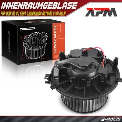 Blower Motor Interior Blower 240W For VW Golf 7 Audi A3 Seat Leon Skoda Superb - Image 1 of 4