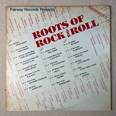 VARIOUS Roots Of Rock And Roll 1979 Vinyl LP Fairway RR-4200 - VG - Image 1 of 4