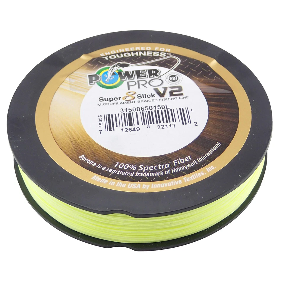 Power Pro Super Slick V2 8-Strand Braided Line 150-300yd All Colors - Image 1 of 1