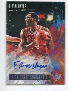 2018-19 Court Kings High Masterpiece Autograph Elvin Hayes 1/1 Houston Rockets - Bild 1 von 2