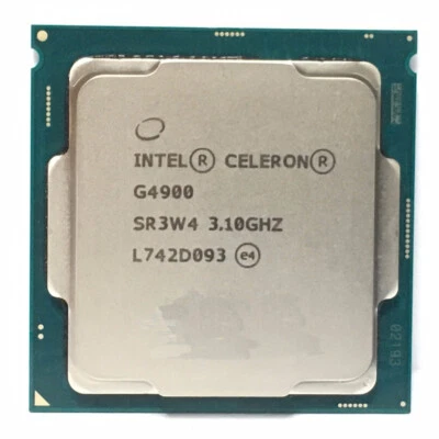 Intel Celeron G4900 G4900T CPU Dual-Core LGA 1151 Desktop Processor - Image 1 of 4