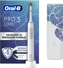 Oral-B Spazzolino Elettrico Ricaricabile Pro 3 3500 Bianco 1 Testina 1...