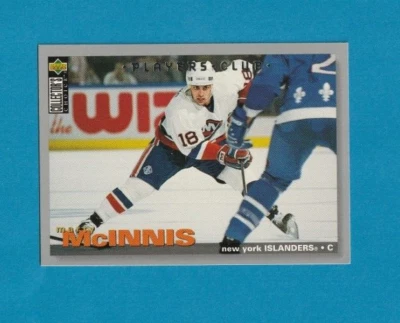 1995-96 Collector's Choice PLAYERS CLUB #59 Marty McInnis NEW YORK ISLANDERS - Image 1 of 2