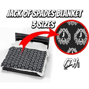 Manta de felpa JOS Jack Of Spades cubierta LGBTQ, solo BBC, accesorios Sissy - Imagen 1 de 14