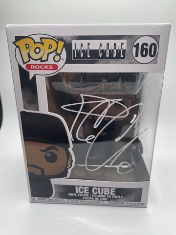 FUNKO POP! ROCKS - ICE CUBE - #160 SIGNED AUTOGRAPHED BECKETT COA Cover