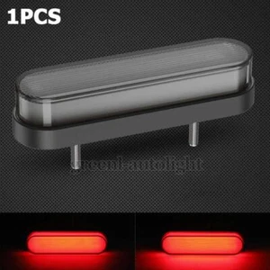 1X 4" Rojo LED Freno de parada Luz trasera Marcador DRL Motocicleta Casa rodante Remolque Camión - Imagen 1 de 8