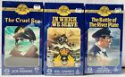 3x British War VHS Tapes, In Which We Serve, River Plate & Cruel Sea, All Sealed