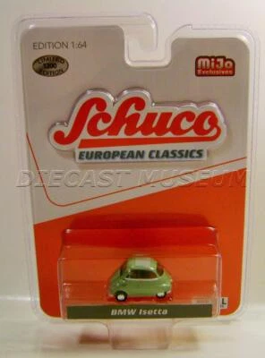 BMW ISETTA VERDE MIJO EXCLUSIVO SCHUCO CLÁSICOS EUROPEOS DIECAST 2020 Foto 1 de 4