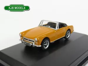 OO Gauge Oxford Diecast 1:76 76MGM002 MG Midget MKIII Bronze Yellow Car - Picture 1 of 3