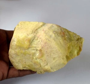 1528 Ct Natural Untreated Yellowish Green Serpentine Gemstone Rough Specimen - Picture 1 of 4