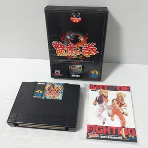 Art of Fighting Ryuko No Ken SNK NEO GEO AES ORIGINAL works fine Import Japan - Picture 1 of 13