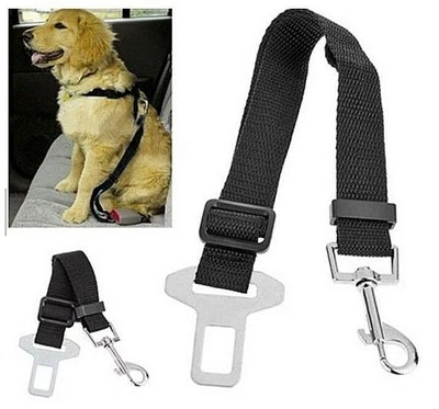 Pet Dog SEAT BELT Adjustable Travel Car Safety Harnesses Lead Restraint Strap - Image 1 of 4