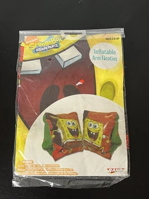 Pantalones cuadrados vintage Nickelodeon Bob Esponja brazo flotadores flotadores niños 3+  Foto 1 de 4