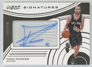 2015-16 Panini Clear Vision Signatures Tony Parker Auto /119 Spurs #CVS-TP A1 - Picture 1 of 2