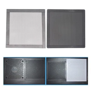 14Cmx14cm Cooling Fan Dustproof Mesh Net Cover for Iron and Steel Metal Case - Afbeelding 1 van 13