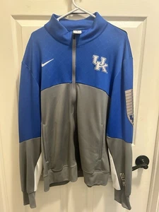Nike Kentucky Wildcats Basketball Full-Zip Jacket Elite XL 2012 Perfect Rare!! - Picture 1 of 6