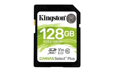 Tarjeta SDXC Canvas Select Plus 128 GB | Hasta 100 MB/s | Clase 10 UHS-I U1 V30 |... Foto 1 de 4