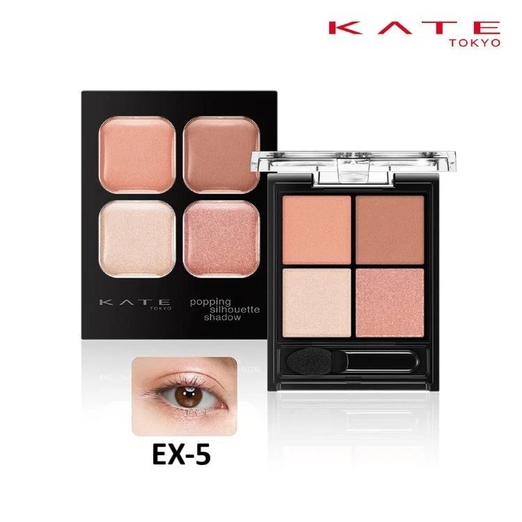 [KANEBO KATE] Popping Silhouette Eyeshadow Palette EX-5 LIMITED EDITION 3.6g NEW - Image 1 of 1