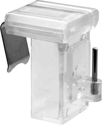 10 Ganci per Decorazione Finestre, Campo Di Serraggio: 10-27 Mm (Trasparente) - Immagine 1 di 4