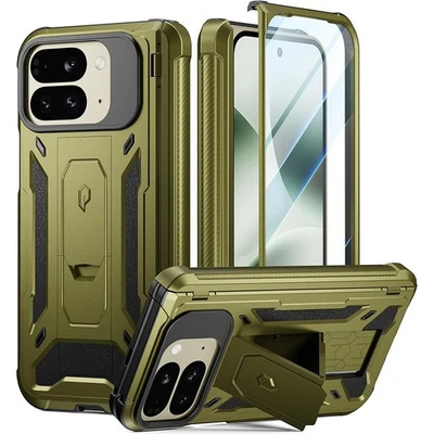 For Google Pixel 10 Pro Fold 5G Case Poetic with Kickstand Cover Green - Image 1 of 4