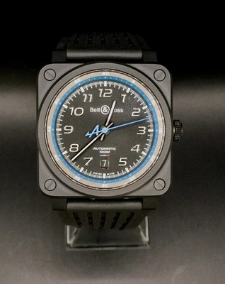 Reloj para hombre Bell and Ross BR 03-92 Alpine automático cristal esfera negra Foto 1 de 4