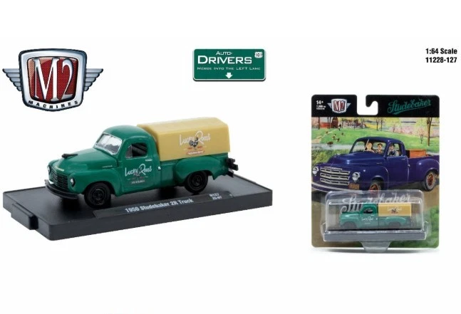 M2 Machines Auto-Drivers 1:64 R127 1950 Studebaker 2R Truck - Image 1 of 1