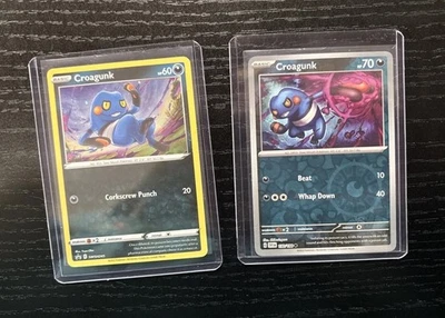 Pokémon TCG Croagunk SWSH245 Sword & Shield Promo Holo Card 130/198 - Image 1 of 4