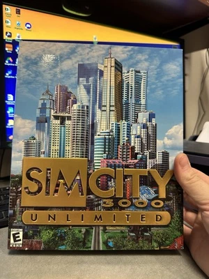 SimCity 3000: Unlimited (PC CD-ROM, 2000) **Big Box, New & Sealed** - Image 1 of 4