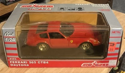 Majorette Club Ferrari 365 GTB4 Daytona Car - NIB - Image 1 of 4