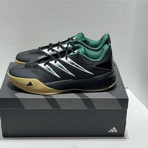 adidas Dame Certified 3 Low Core Black Collegiate Green Size 11.5 JI1428 - Picture 1 of 7