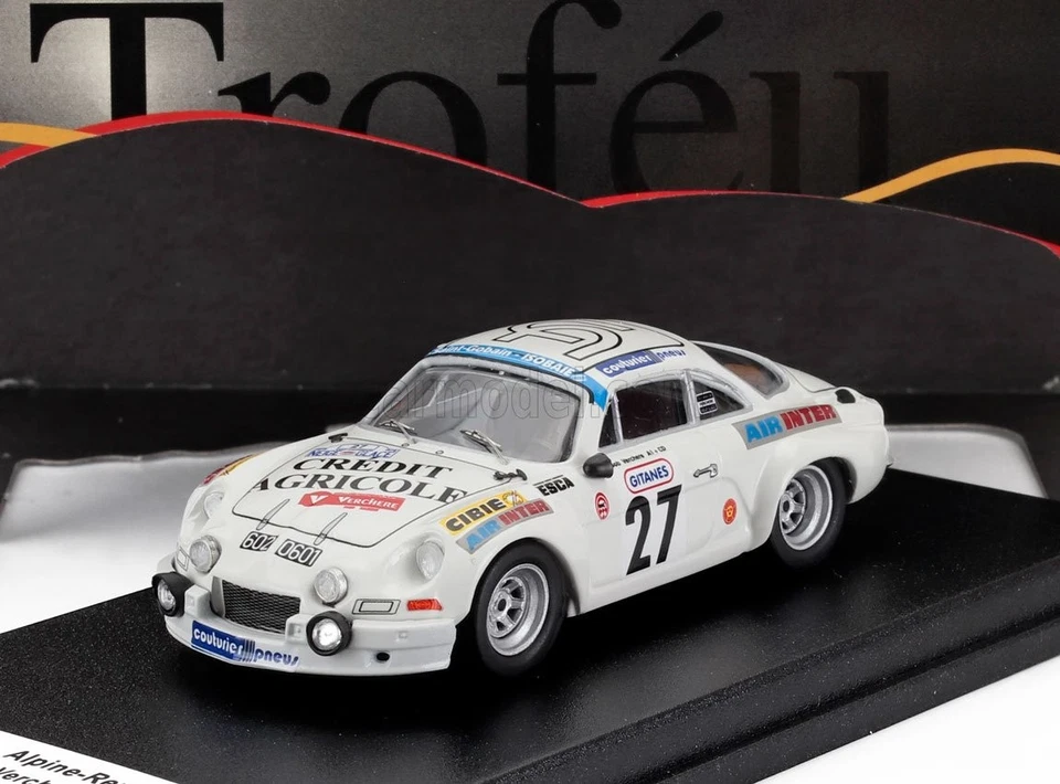 1/43 TROFEU - RENAULT - ALPINE A110 (night version) N 27 RALLY NEIGE TRFRRFR098 - Immagine 1 di 1