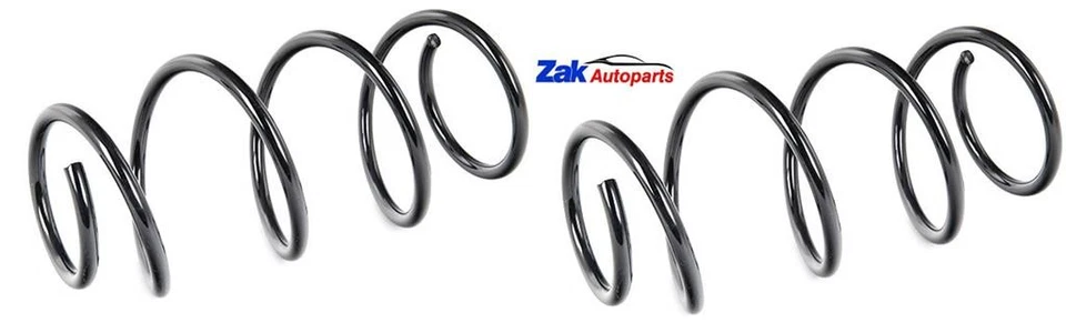 Juego de dos muelles helicoidales de suspensión delantera para Fiat 500 1.2 2008-2017 nuevo Foto 1 de 1