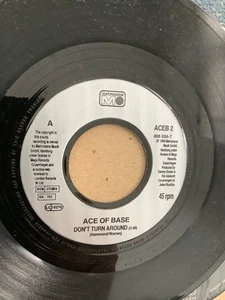 Ace of Base.  Don’t turn around. 7” vinyl  1994. Metronome - Picture 1 of 2