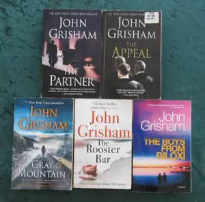LOT 5 TRADE PB STANDALONE NOVELS BY JOHN GRISHAM: THE PARTNER; THE APPEAL ++ - Imagen 1 de 4