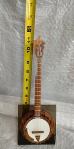 KLASSISCHES BANJO MINIATUR REPLIKATINSTRUMENT - Bild 1 von 10