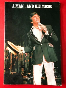 Frankie Vaughan Tour Programme A Man And His Music Autographed 833d - Bild 1 von 6