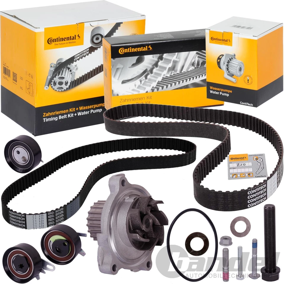 CONTI ZAHNRIEMENSATZ PRO+WAPU 2.5 TDI DIESEL für VW T4 BUS TRANSPORTER LT 28 II - Bild 1 von 1