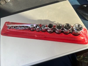 Snap-on 13pc E TORX Shallow Socket Set (E4-E24) 213AFLEY Free SHP 🔥 - Picture 1 of 6